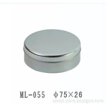 round candle tin